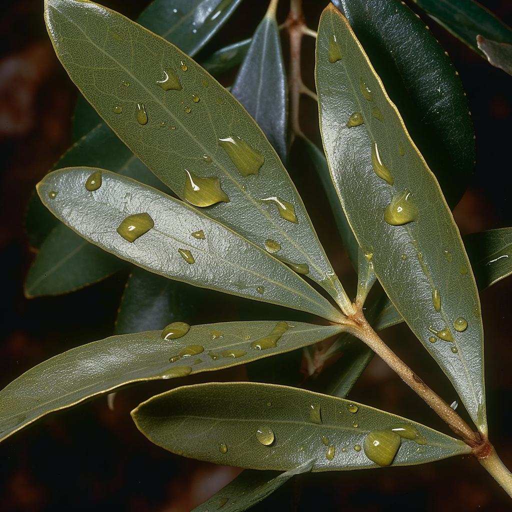 Olea Europaea Leaf